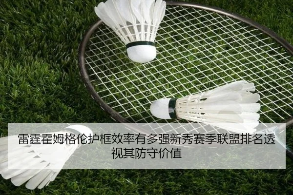 雷霆霍姆格伦护框效率有多强新秀赛季联盟排名透视其防守价值